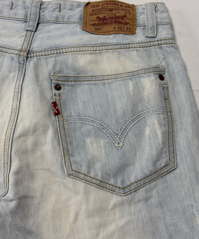 Levi's 506 Standard Fit Light Blue Jeans