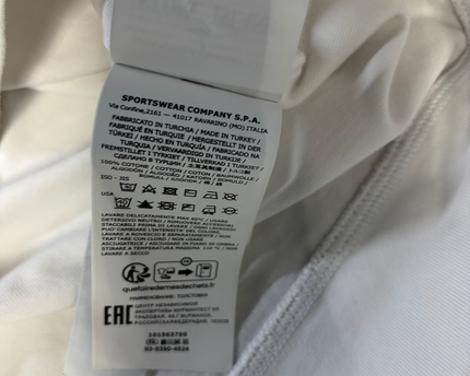 Stone Island White Long Sleeve Crewneck Sweatshirt