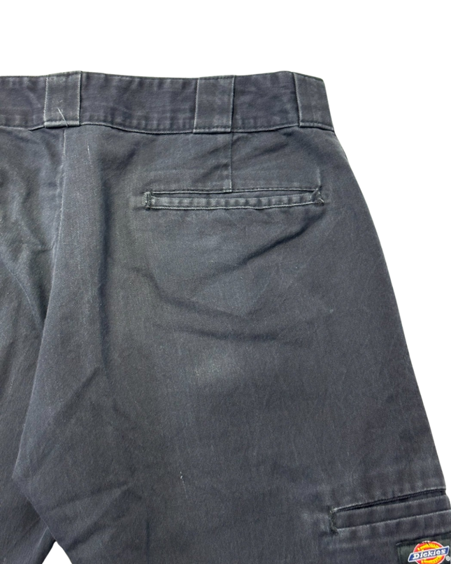 Dickies Black Skinny Straight Double Knee Work Pants