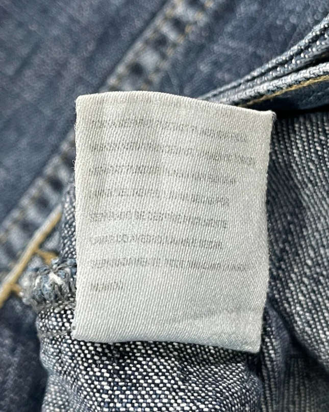 Diesel Blue Distressed Faded Denim Jacket