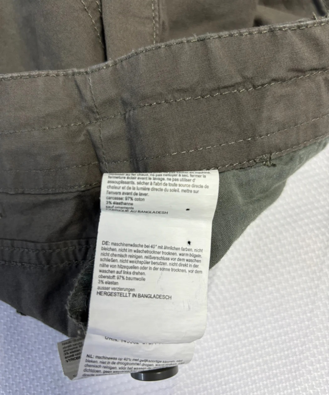 Mountain Warehouse Olive Utility Casual Shorts