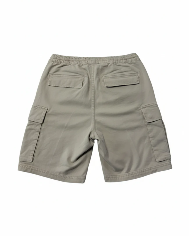 Zara Beige Drawstring Cargo Shorts