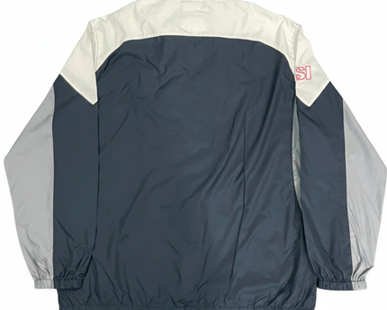 NFL New England Patriots Navy Blue Colorblock Windbreaker Jacket