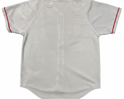 Russell Athletic Grey Boston Red Sox MLB Baseball Jersey