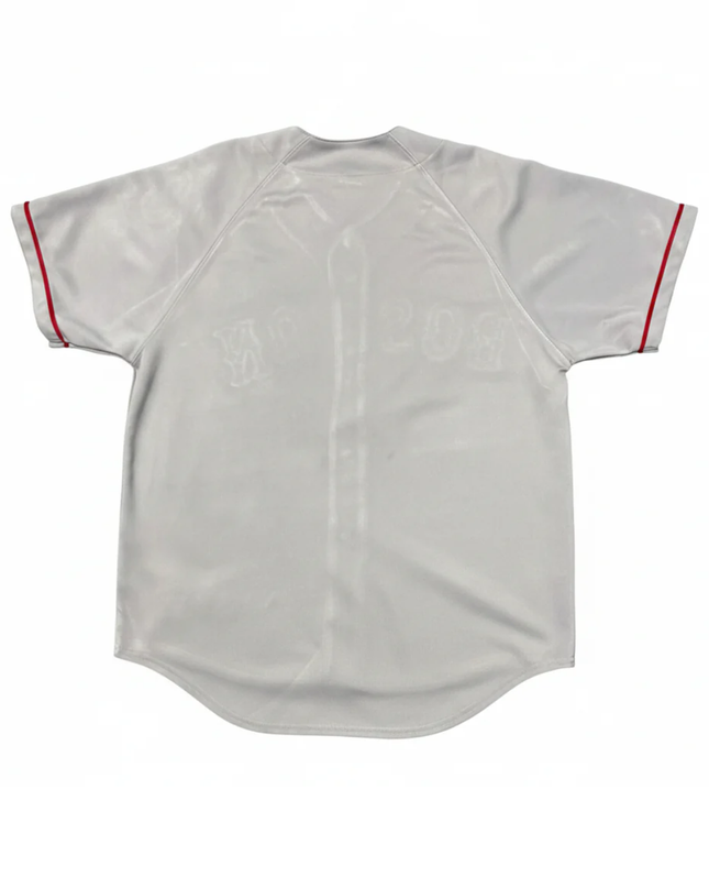 Russell Athletic Grey Boston Red Sox MLB Baseball Jersey