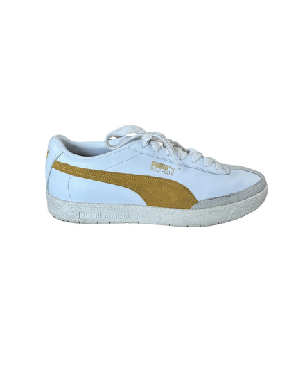 Puma Oslo-City Archive Heritage Sneakers | White & Mustard | EU 42.5