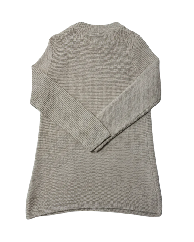COS Beige 100% Cotton Textured Knit Sweater