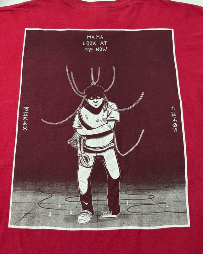 Logic Confessions Of A Dangerous Mind Coadm Tour Red Graphic T-Shirt