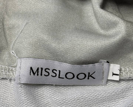 MISSLOOK Multi-color Floral Colorblock Hoodie
