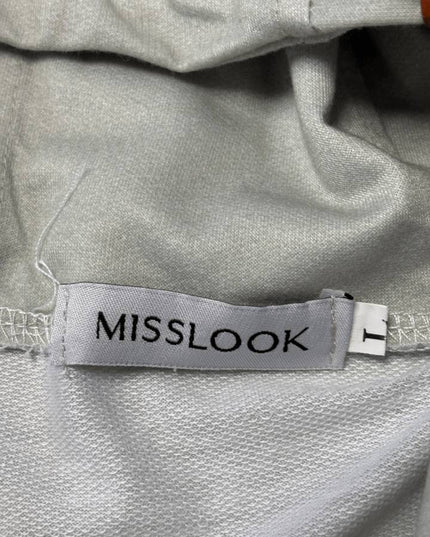 MISSLOOK Multi-color Floral Colorblock Hoodie