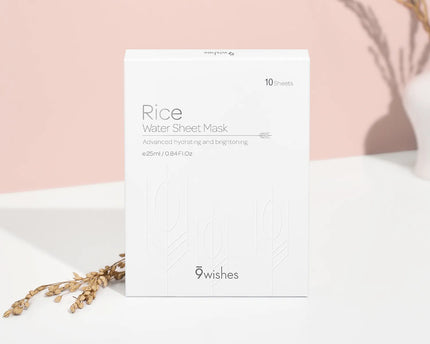 9Wishes Rice Water Sheet Mask