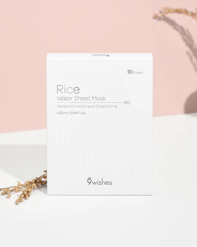 9Wishes Rice Water Sheet Mask