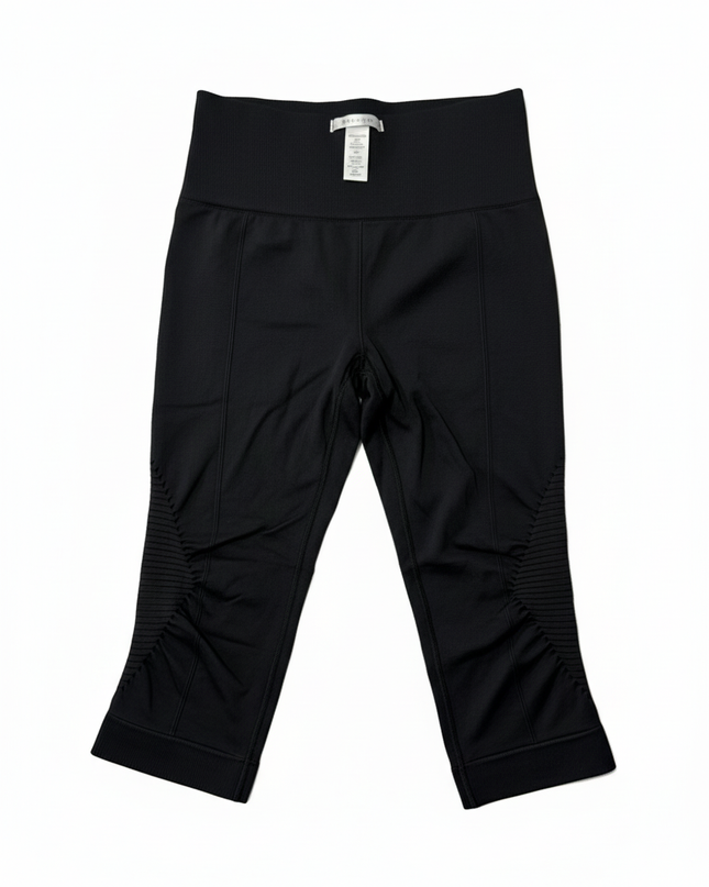 Lululemon Black High-Waisted Ribbed Capri Leggings