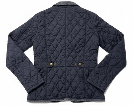 Barbour Navy Blue Quilted Heritage Jacket