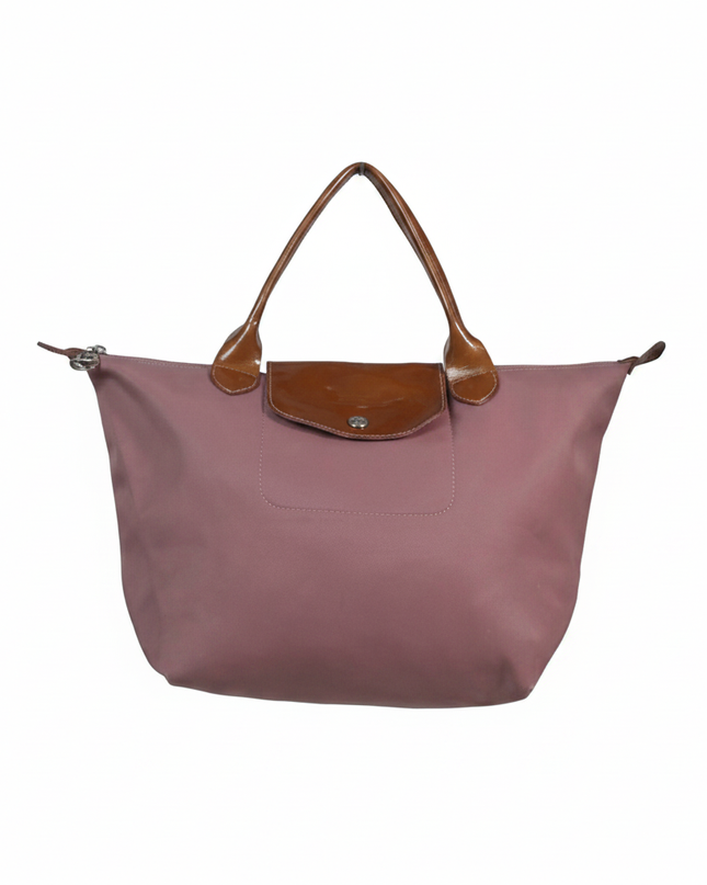 Longchamp Pink Le Pliage Nylon Tote Bag