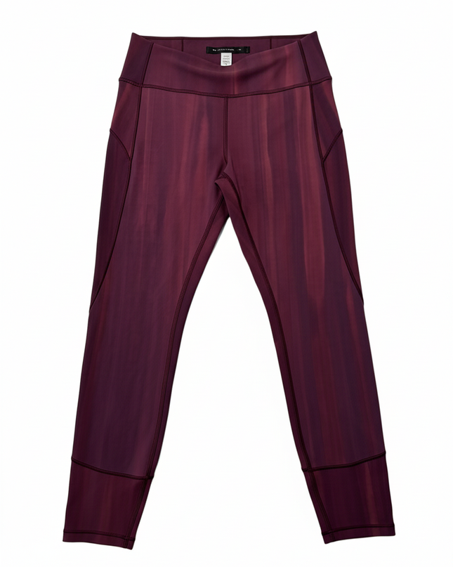 Lululemon Burgundy High-Rise Performance Leggings
