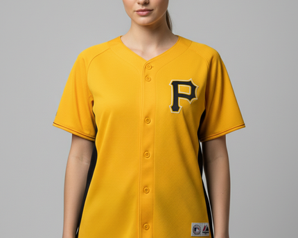 Majestic Yellow Pittsburgh Pirates Andrew McCutchen #22 Baseball Jersey