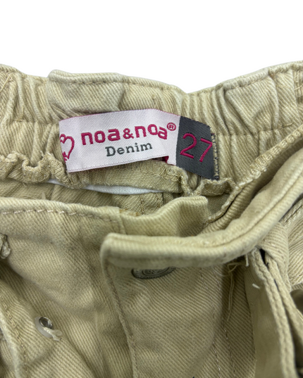 Noa & Noa - Beige Women Jeans - XS | Waist: 24