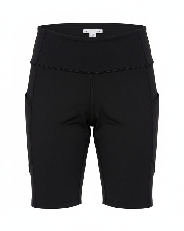 Lululemon Sportswear Black High-Waisted Performance Biker Shorts