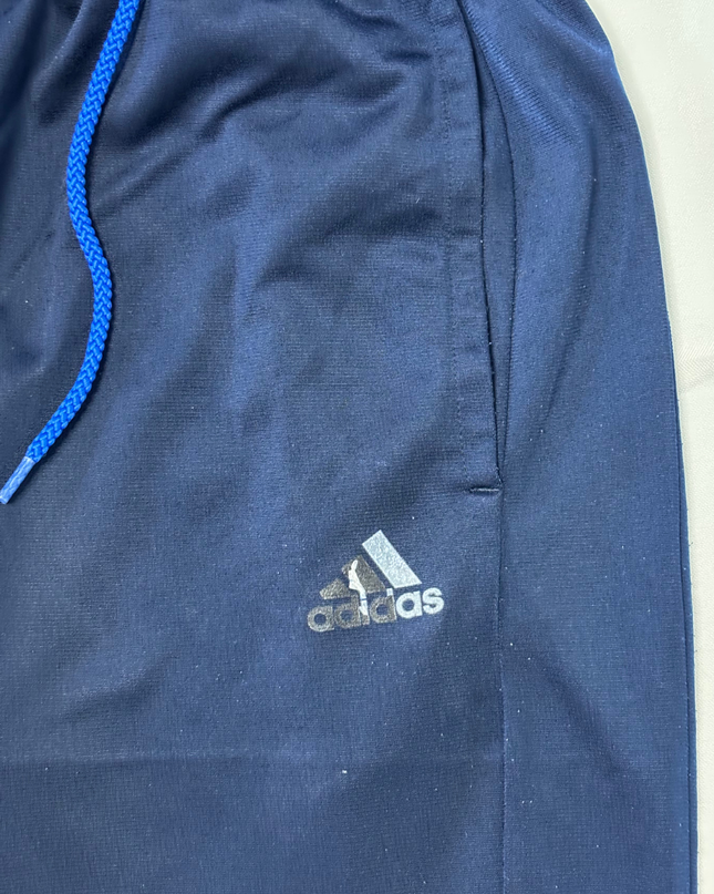 Adidas Navy Blue 3-Stripes Elastic Cuff Training Pants