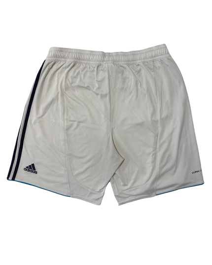 Adidas Real Madrid White ClimaCool Football Shorts - L | Waist: 34"