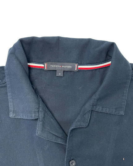 Tommy Hilfiger Navy Blue Long-Sleeve Shirt - S