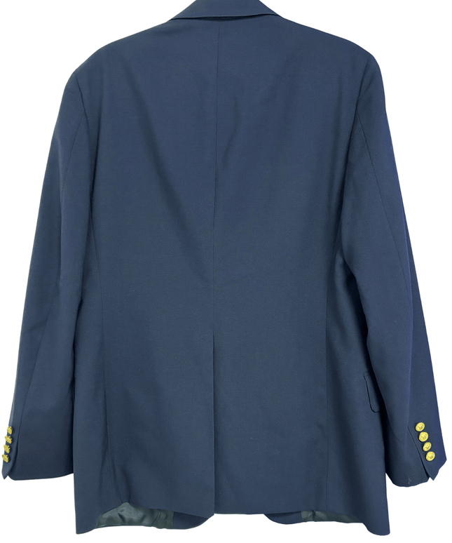 Ralph Lauren Polo University Club Navy Wool Blazer