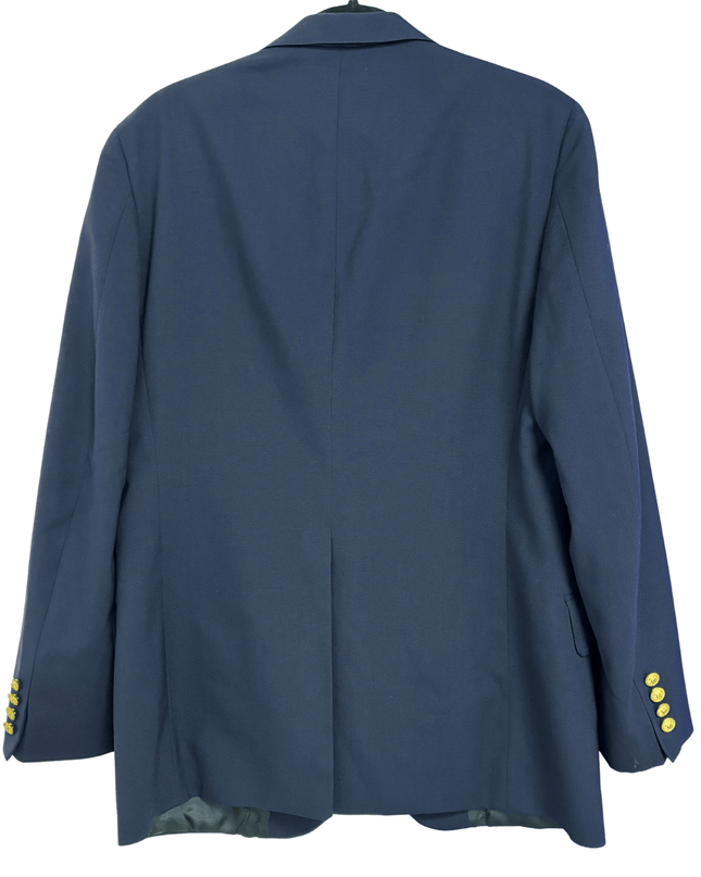 Ralph Lauren Polo University Club Navy Wool Blazer