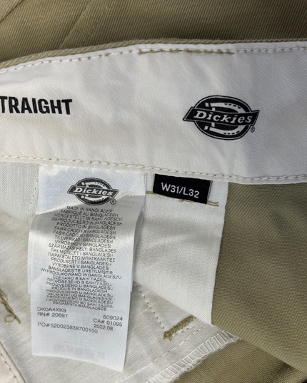 Dickies Original 874 Khaki Straight-Leg Work Pants