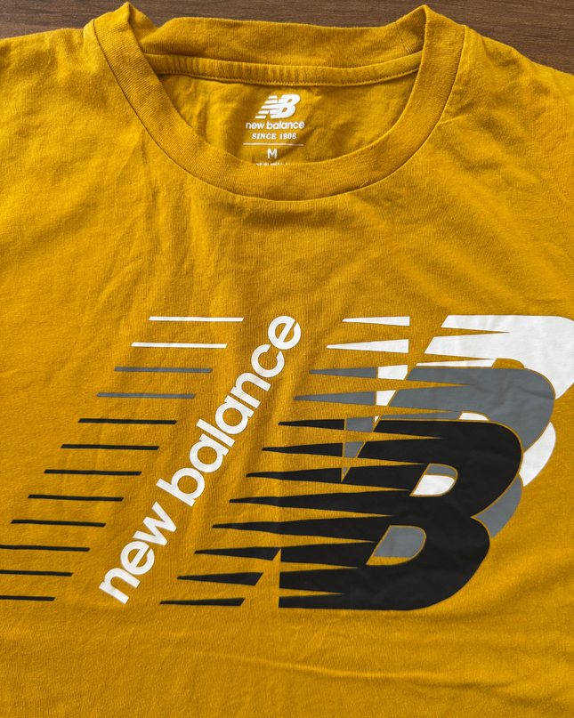 NewBalance Yellow Sports TShirt - S