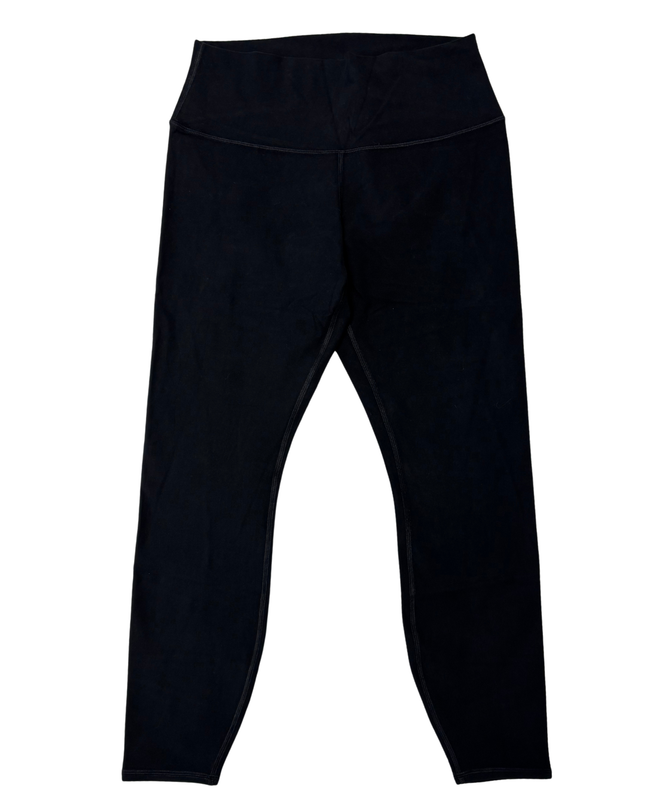Alo High-Waist Black Sculpting Yoga Leggings - XS | Waist:26"