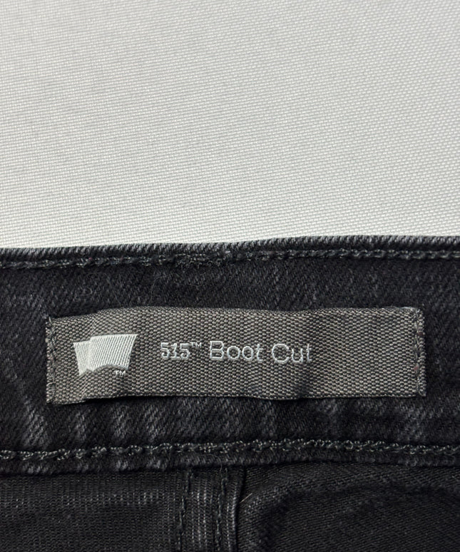 Levi's 515 Bootcut Black Jeans