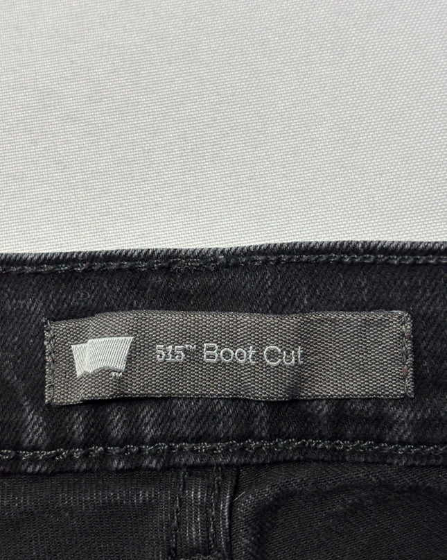 Levi's 515 Bootcut Black Jeans