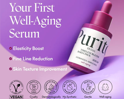 Purito Timeless Bloom Bakuchiol Serum 30ml