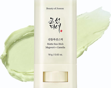 Beauty of Joseon Matte Sun Stick: Mugwort + Camilia SPF50+ PA++++ 18g