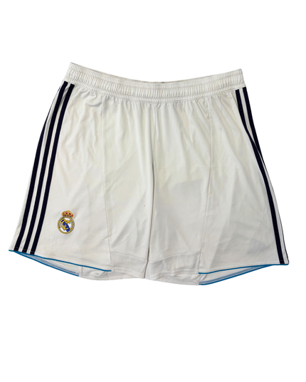Adidas Real Madrid White ClimaCool Football Shorts - L | Waist: 34"
