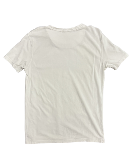 Tommy Hilfiger Established MCMLXXXV Graphic White T-Shirt - XS