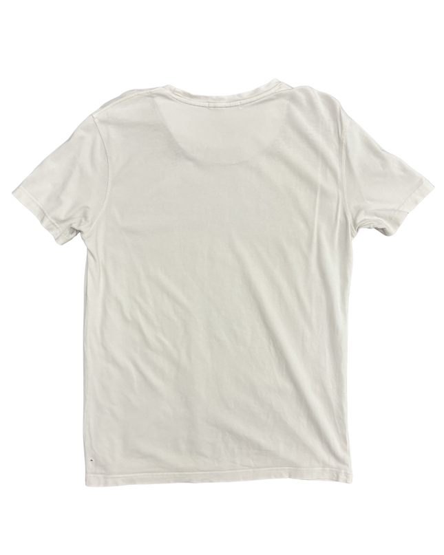 Tommy Hilfiger Established MCMLXXXV Graphic White T-Shirt - XS
