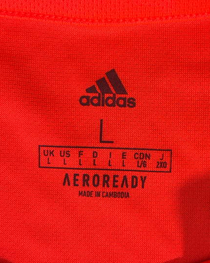 Adidas Solar Red-Black TShirt - M | New With Tag