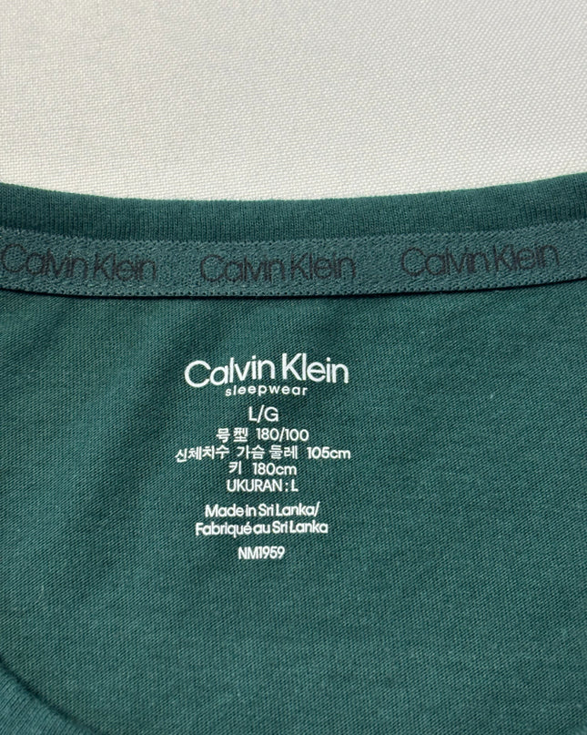 Calvin Klein Green Graphic Logo T-Shirt