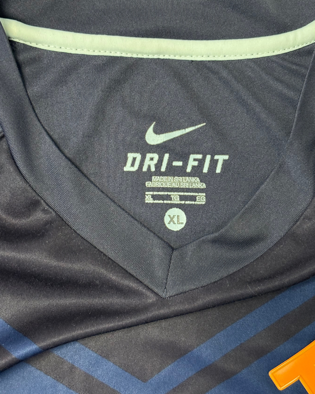 VINTAGE Nike Total 90 Dri-FIT Dark Navy & Blue Training Jersey