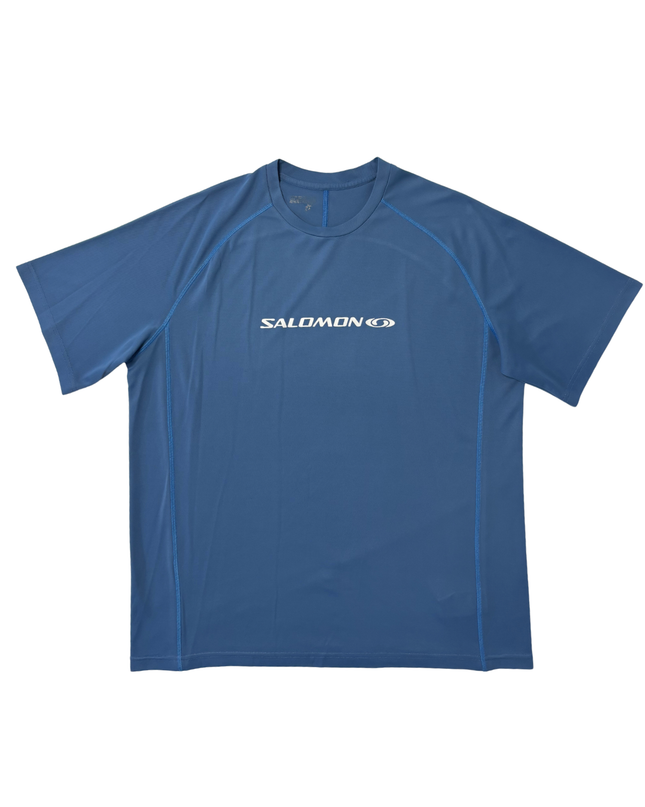 Salomon Blue Active Dry Performance Training T-Shirt