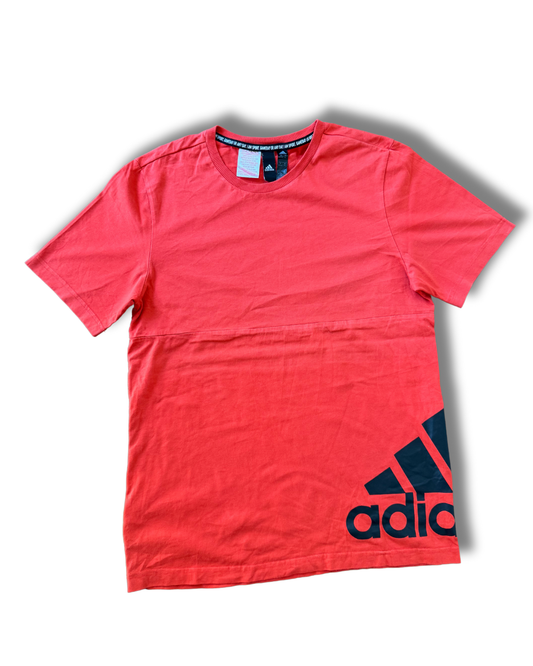 Adidas Game Day Pink/Orange Tee - S