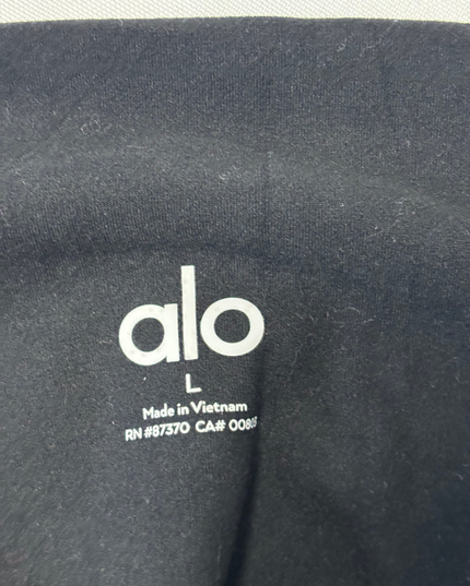 Alo High-Waist Black Sculpting Yoga Leggings - XS | Waist:26"