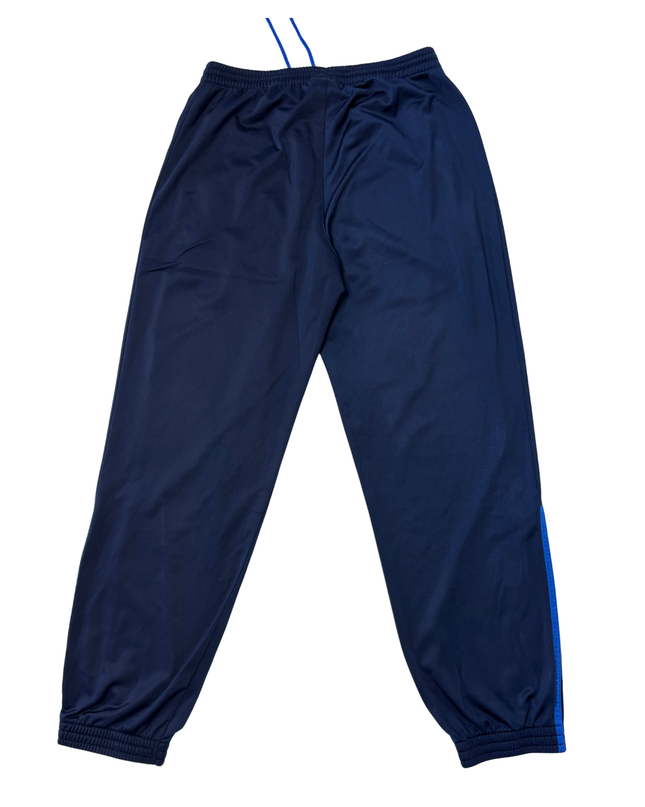 Adidas Navy Blue 3-Stripes Elastic Cuff Training Pants