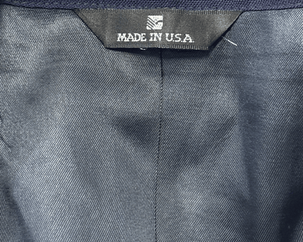 Ralph Lauren Polo University Club Navy Wool Blazer