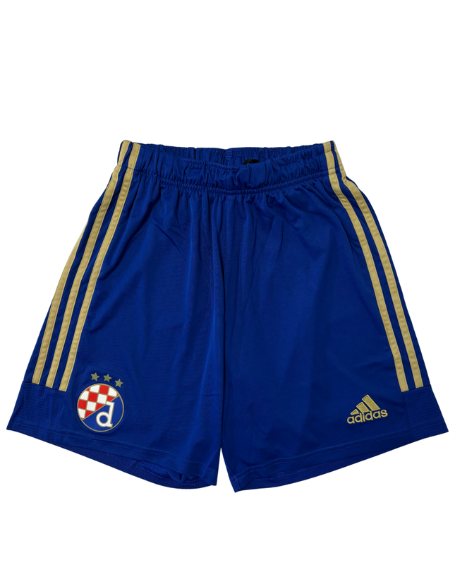 ADIDAS Dinamo Zagreb Royal Blue & Gold Home Football Shorts