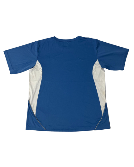 Nike FITDRY Blue & White Performance Training T-Shirt - M