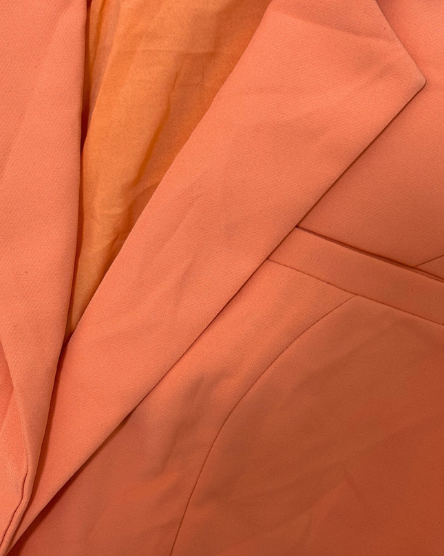 Oh Polly Peach Blazer - XS