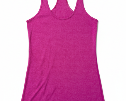 Lululemon Heathered Pink Racerback Athletic Tank Top